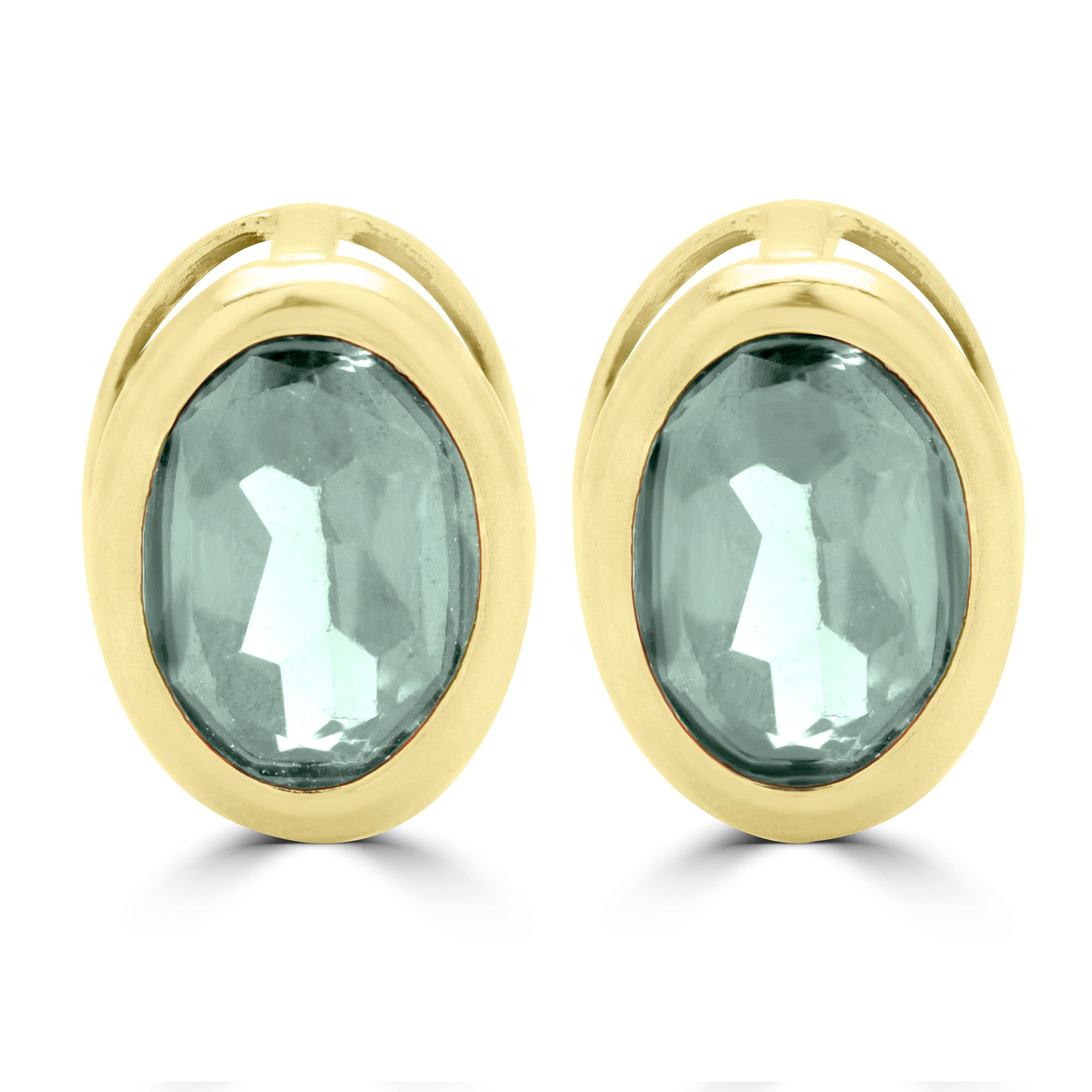 aquamarine stud earrings aquamarine stud earrings